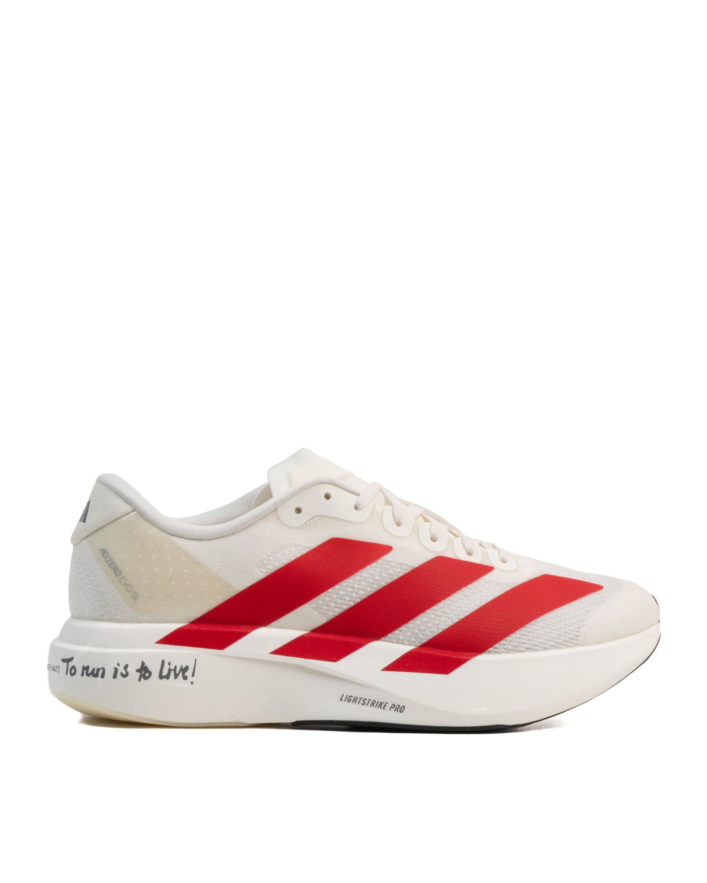 Adidas Adizero Evo SL Off White Better Scarlet