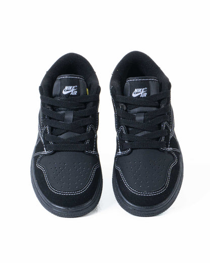 Sepatu Anak Jordan Kids x Travis Scott Black/Phantom Ale Brown Racer Blue Team Orange 14222