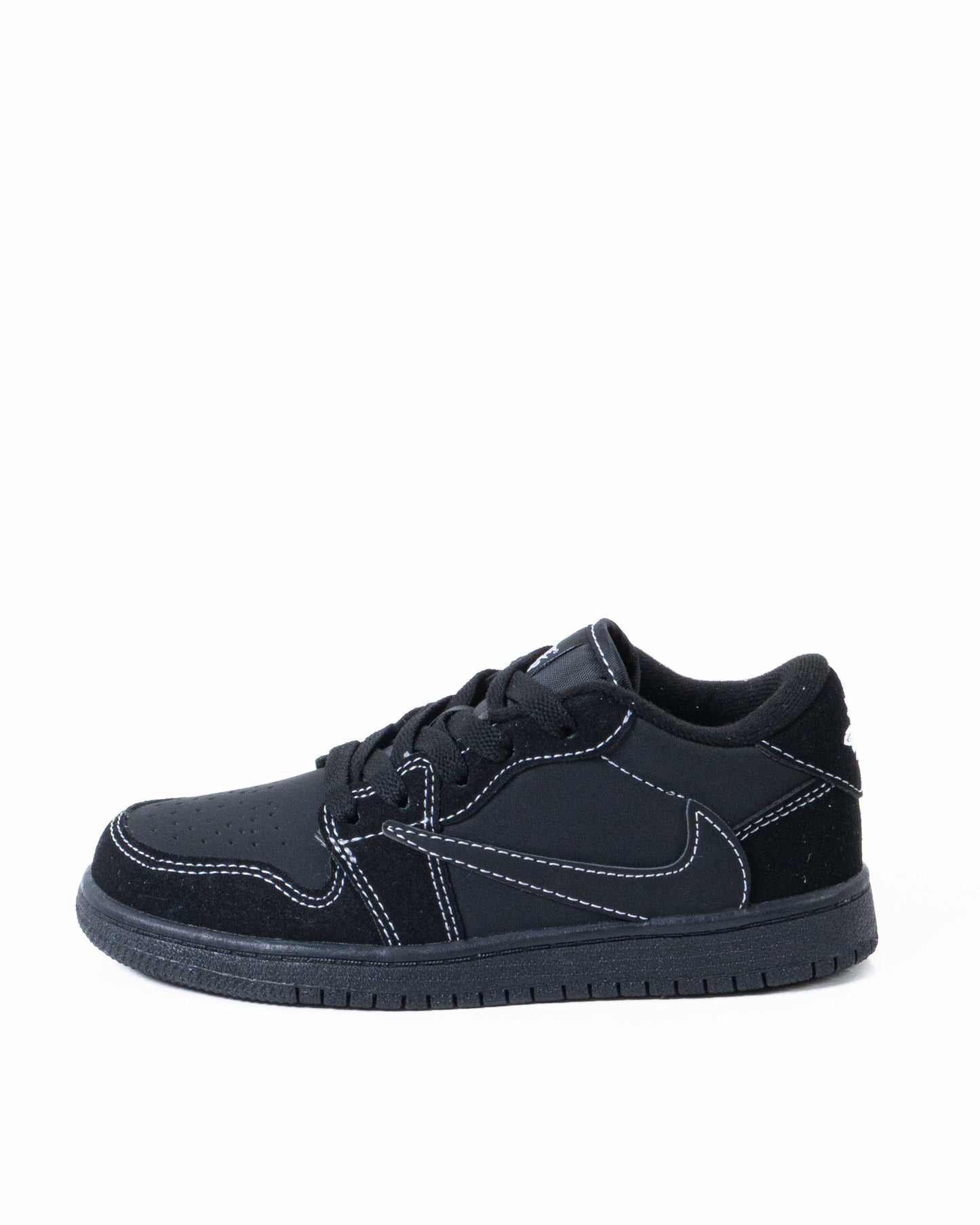 Sepatu Anak Jordan Kids x Travis Scott Black/Phantom Ale Brown Racer Blue Team Orange 14222