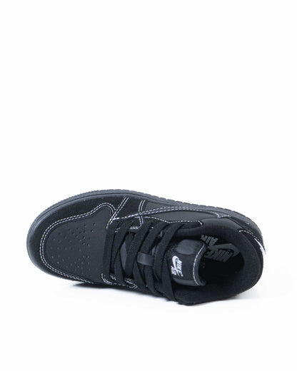 Sepatu Anak Jordan Kids x Travis Scott Black/Phantom Ale Brown Racer Blue Team Orange 14222