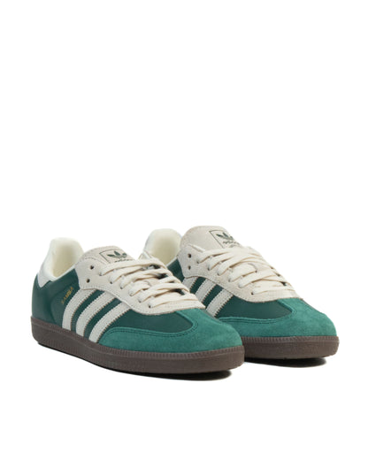 Sepatu Adidas Samba OG Green/Multicolor/Beige 14799A