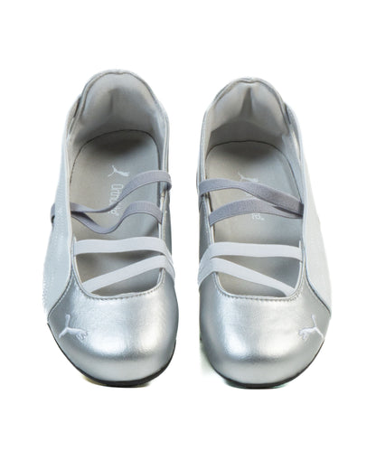 Sepatu Sneakers Wanita Casual Speedcat Ballet Silver (RESTOCK)