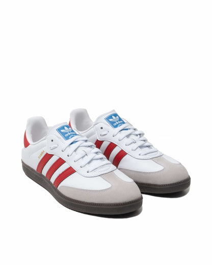 adidas Samba OG White Better Scarlet - 14388