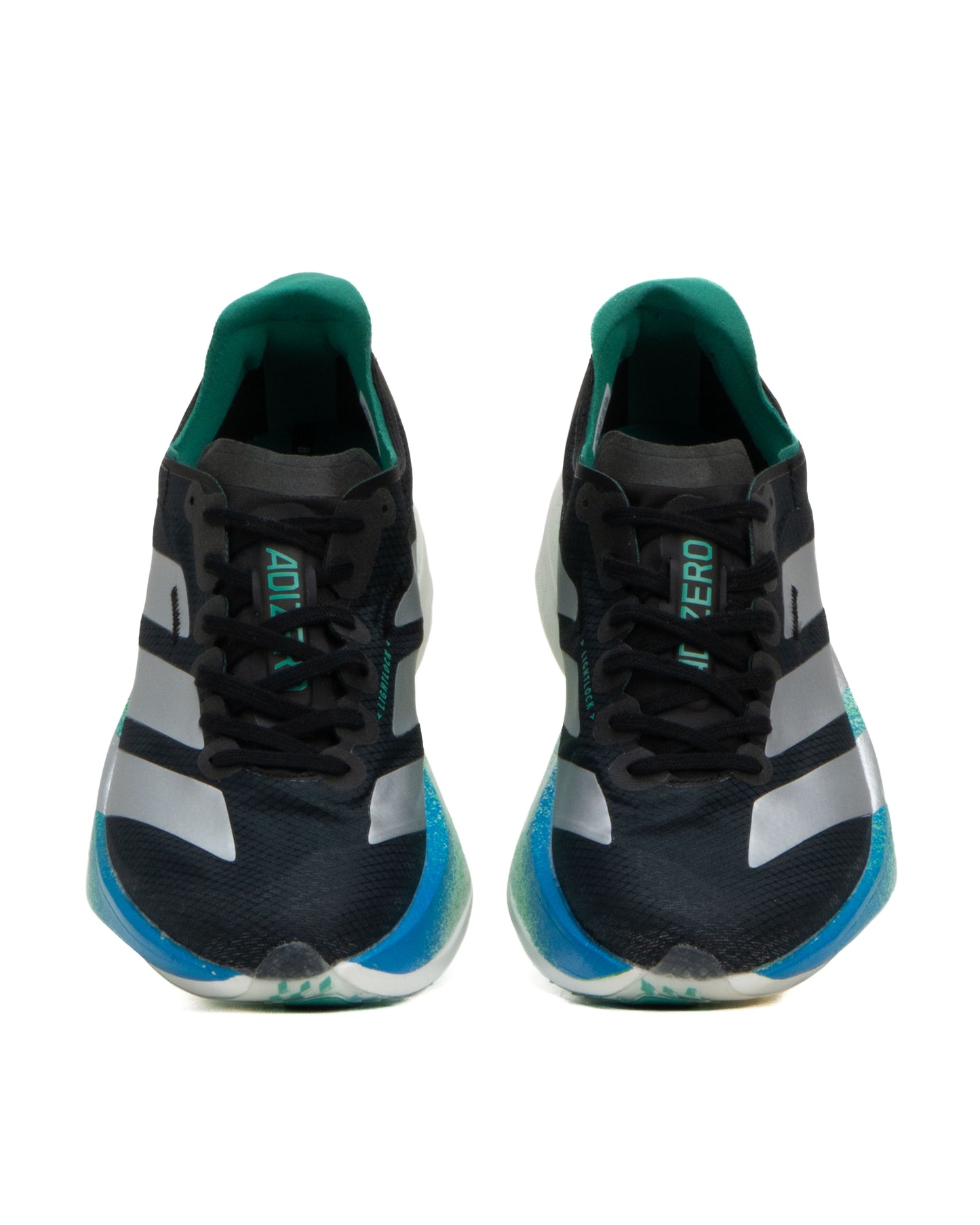 Sepatu Adidas Adizero Adios Pro 4 Core Black Matte Silver Glory Green