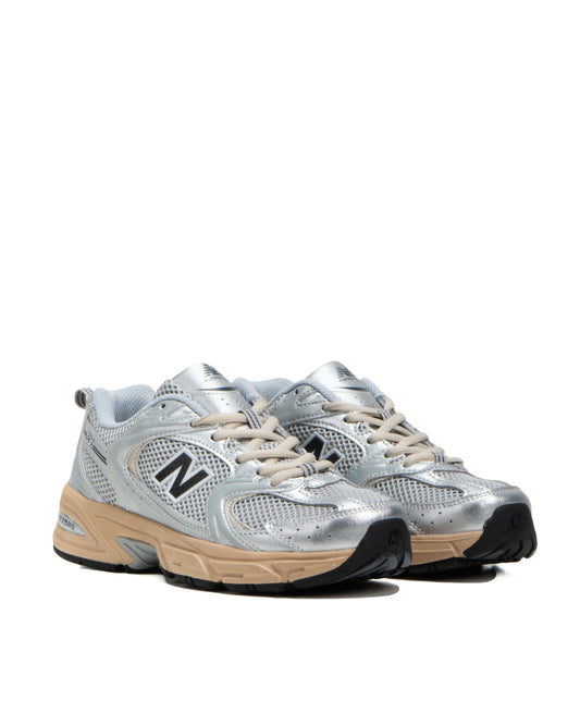 Sepatu New Balance 530 'White Silver Metallic' MR530VS