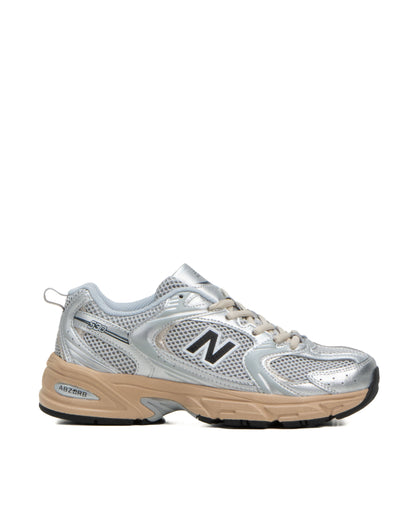 Sepatu New Balance 530 'White Silver Metallic' MR530VS
