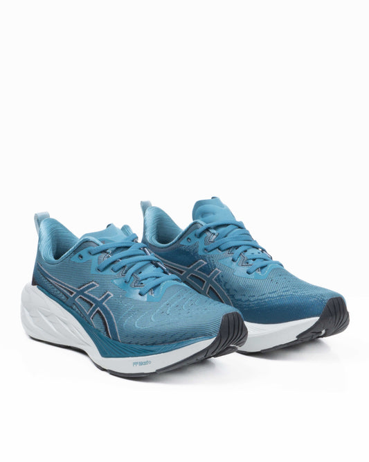 Sepatu Running Asics Novablast 4 Blue Teal - 14560