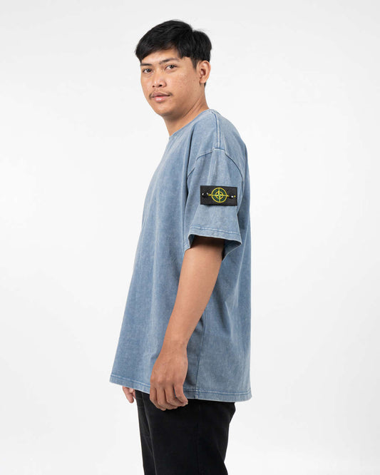 Stone Island Short Sleeve T-shirts Blue