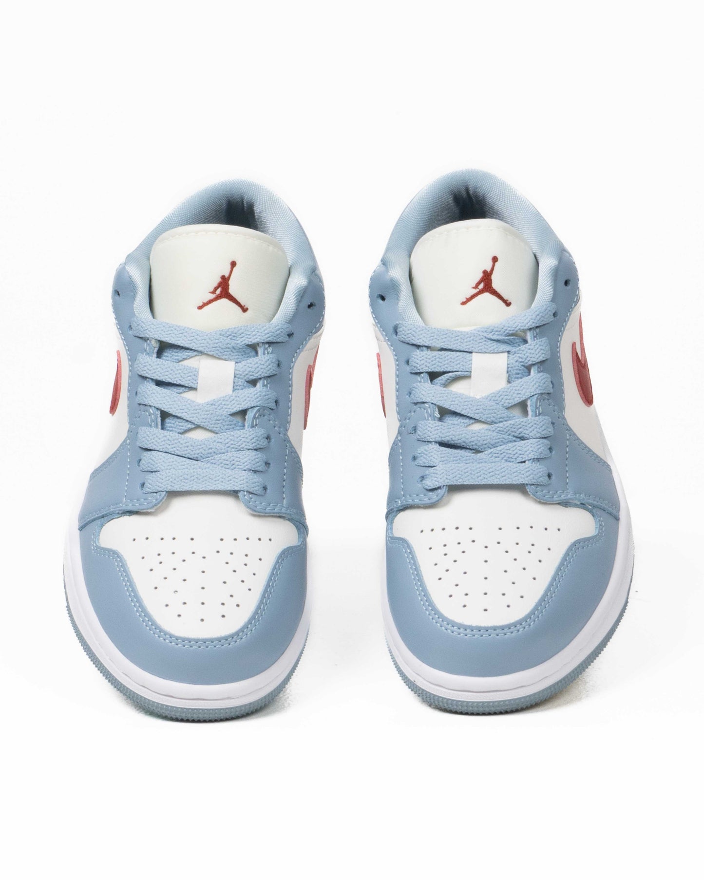 Air Jordan 1 Low Sail/Blue Grey/White/Dune Red