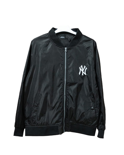 Bomber Jacket MLB - Basic Padded Mega Logo Black