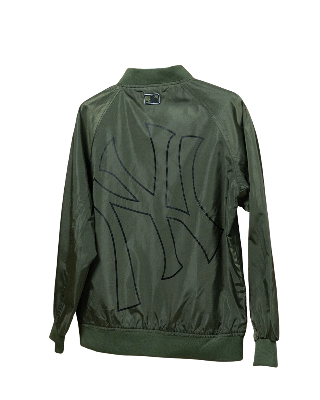 Bomber Jacket MLB - Basic Padded Mega Logo Green