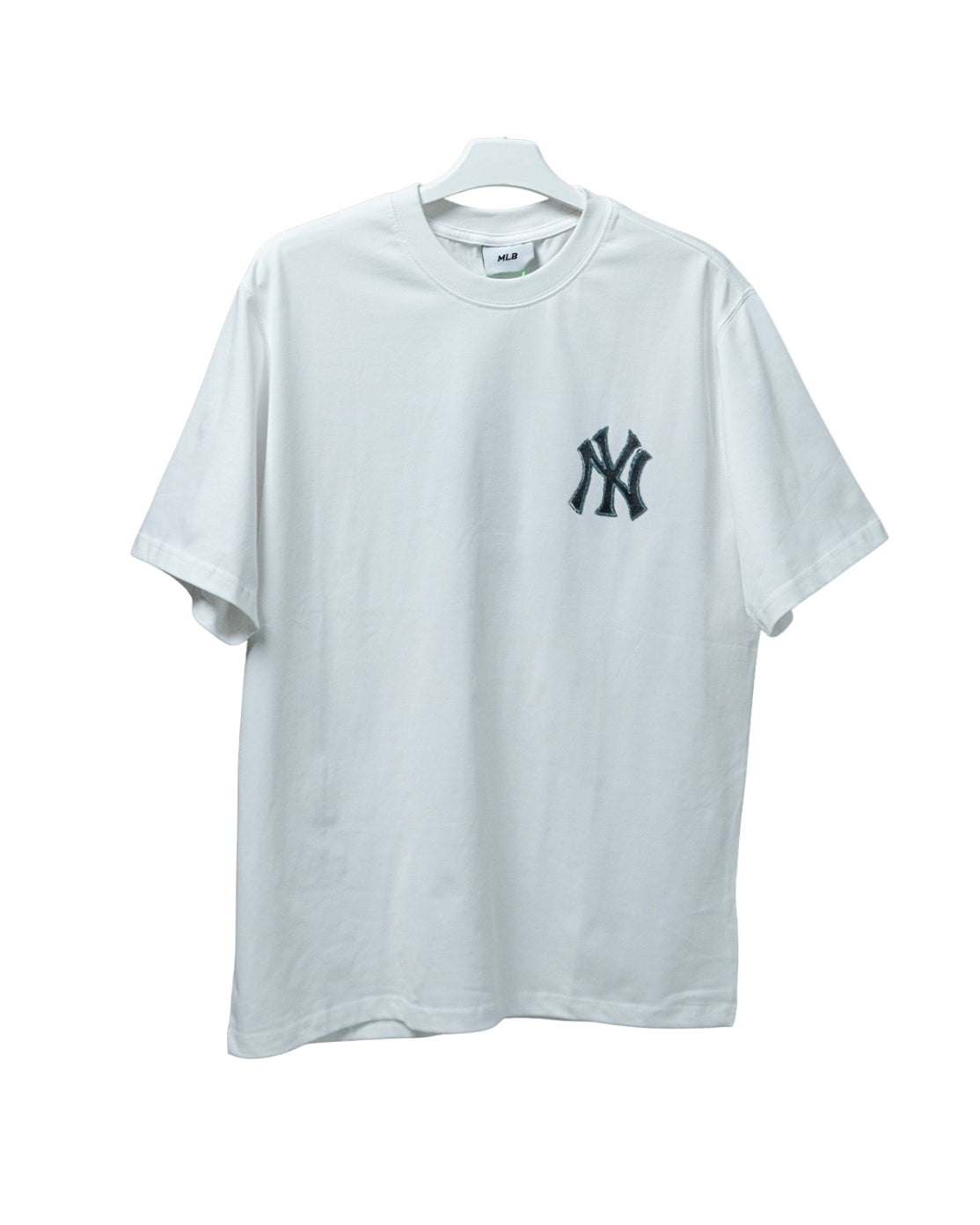 NY Yankees Vintage Monotive Overfit Tee White