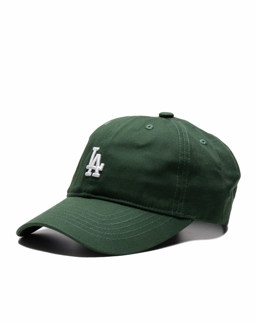 Topi MLB Los Angeles Green Small Logo White - 90006