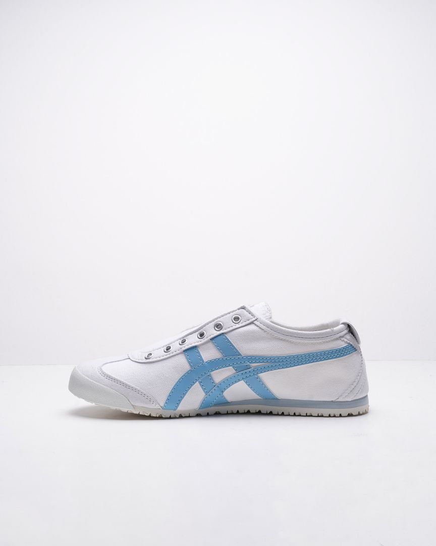 Sepatu Wanita Onitsuka Tiger Mexico 66 Slip On-White/Blue-14095