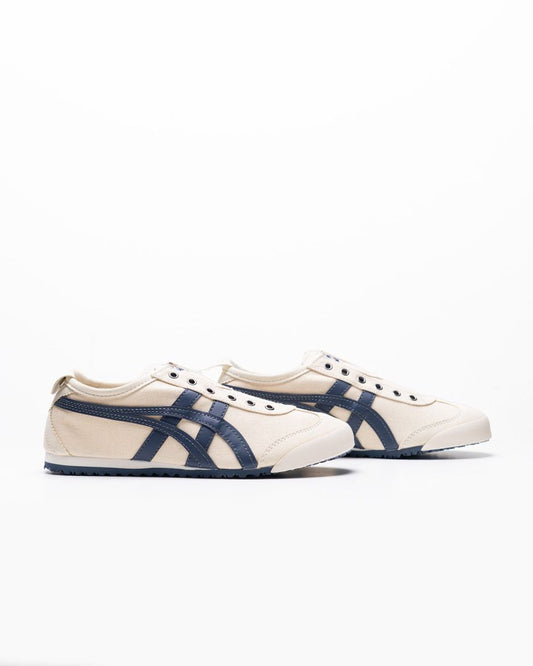 Onitsuka Tiger 66 Slip On-Cream Navy-13360