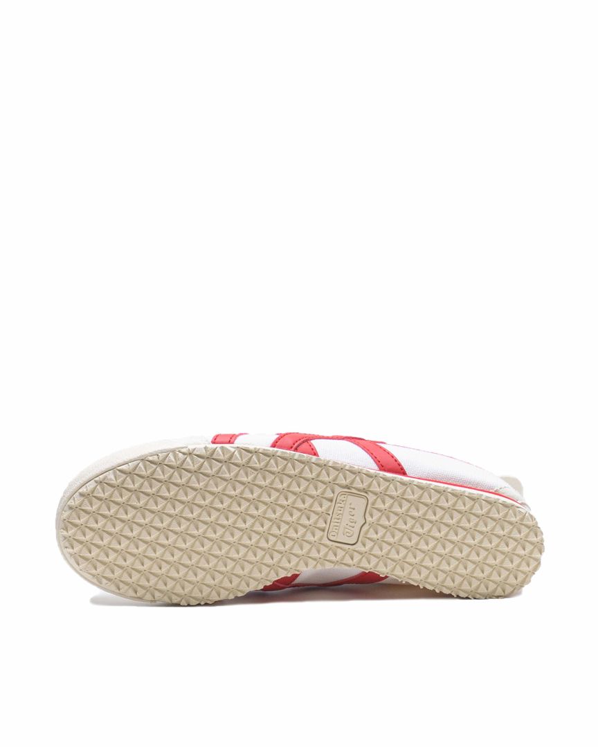 Sepatu Wanita Onit Tiger 66 Slip On-White Red - 14231