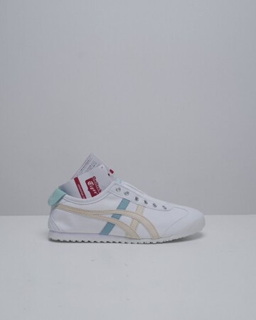 Onitsuka Tiger 66 Slip On-White Cream/Blue - 13941