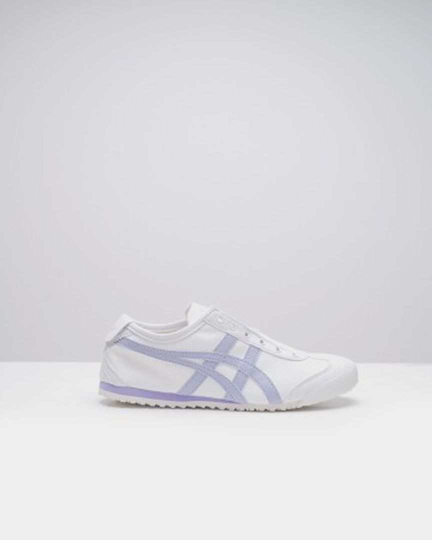 Onitsuka Tiger Mexico 66 Slip on-White/Purple - 14028