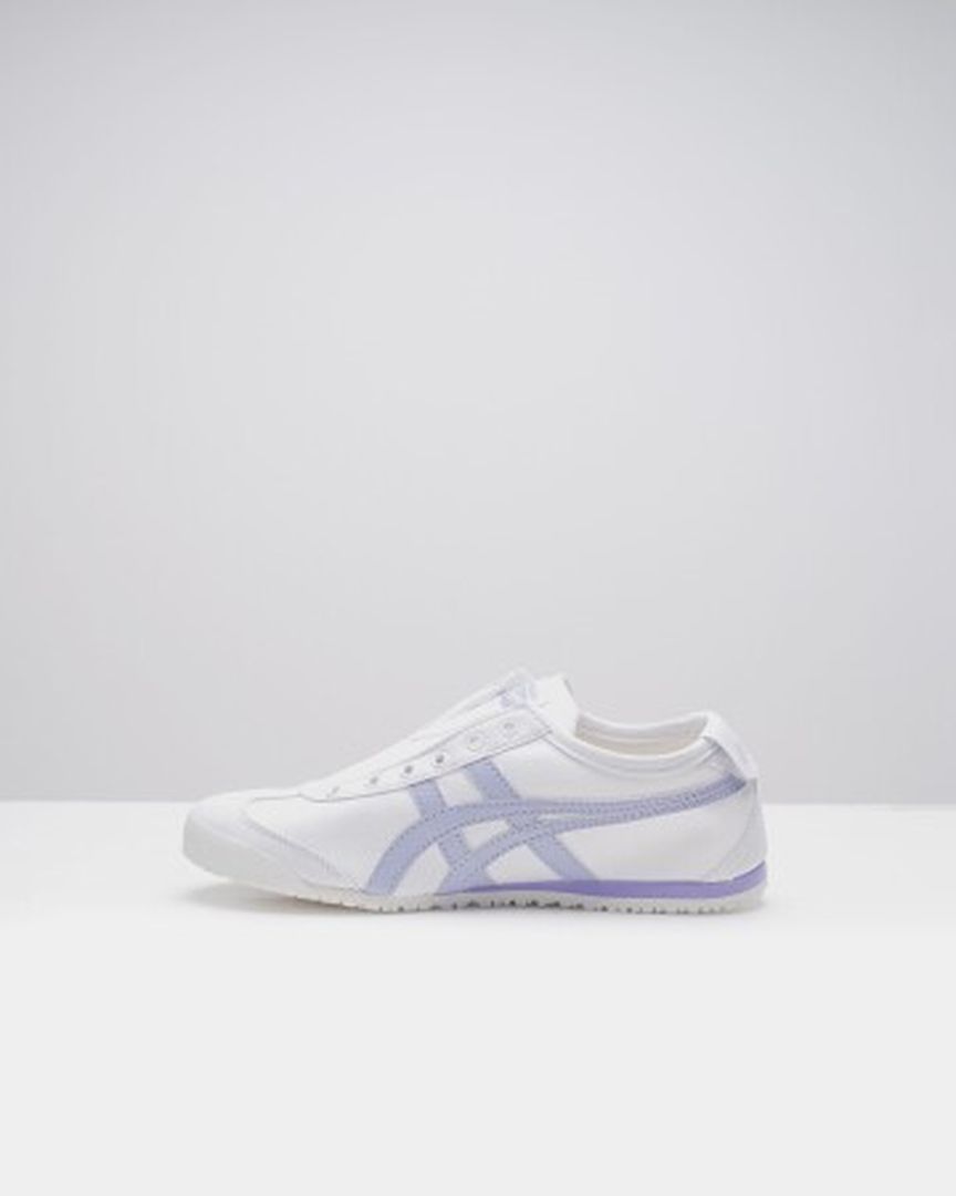 Onitsuka Tiger Mexico 66 Slip on-White/Purple - 14028