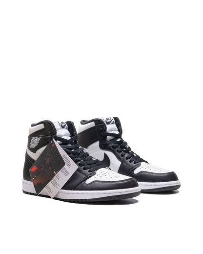 Sepatu Pria Air Jordan 1 Retro High 85Black White (2023) Black/Summit White - 14146