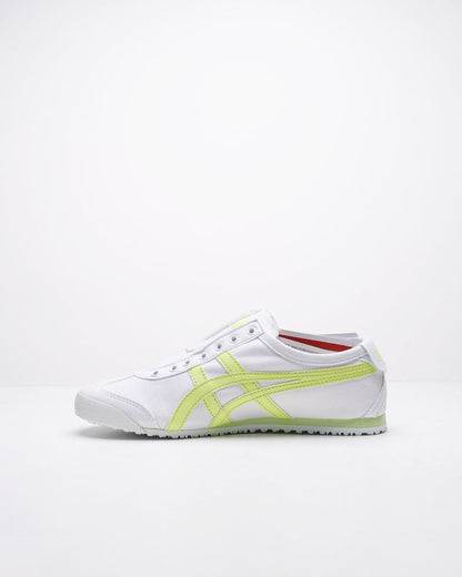 Sepatu Wanita Onitsuka Tiger Mexico 66 Slip On-White/Light Green-14100