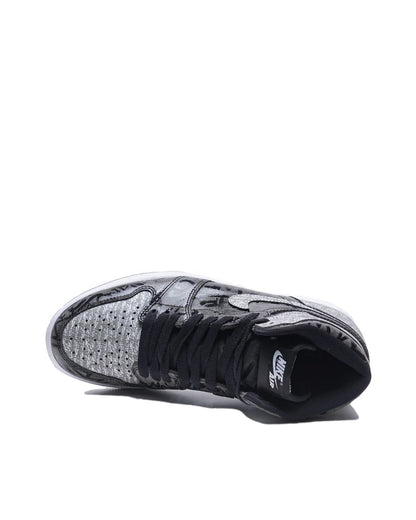 Sepatu Pria Air Jordan 1 High OG Rebellionaire-Black/White-Particle Grey - 13955