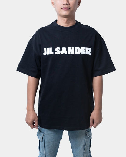 Baju Pria Jill Sander Logo Black/White - 62774