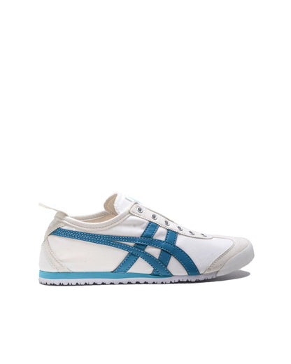 Sepatu Wanita Onitsuka Tiger Mexico 66 Slip On-White/Blue - 14200