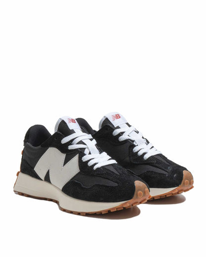 New Balance 327 Black White Gum WS327BL - 14328