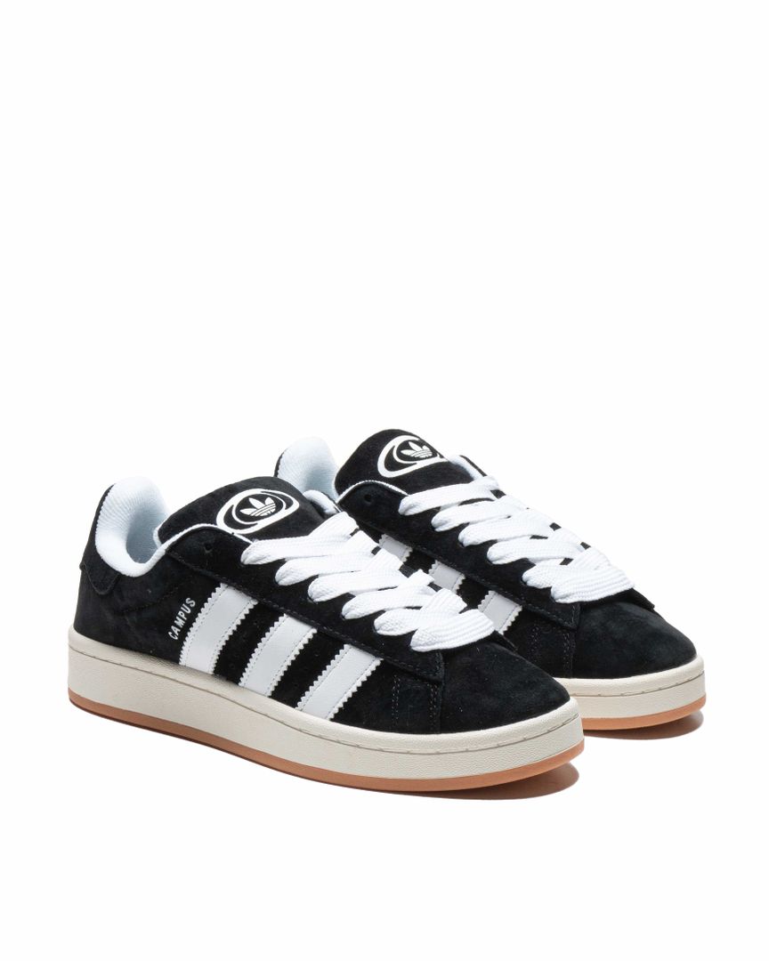 Sepatu Pria Adidas Originals Campus 00S Shoes Black White - 14225