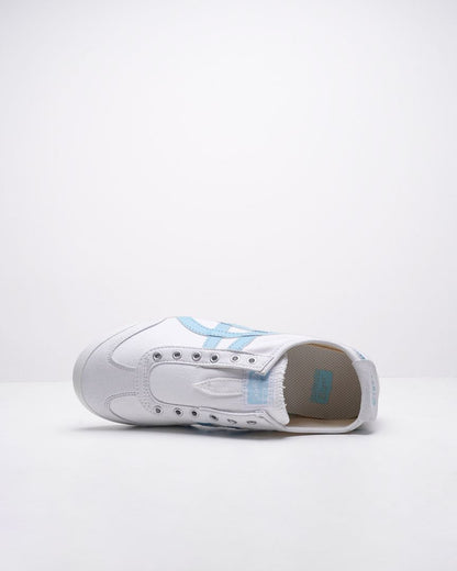 Sepatu Wanita Onitsuka Tiger Mexico 66 Slip On-White/Blue-14095