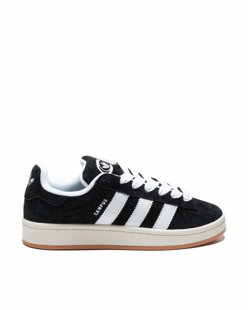 Sepatu Pria Adidas Originals Campus 00S Shoes Black White - 14225