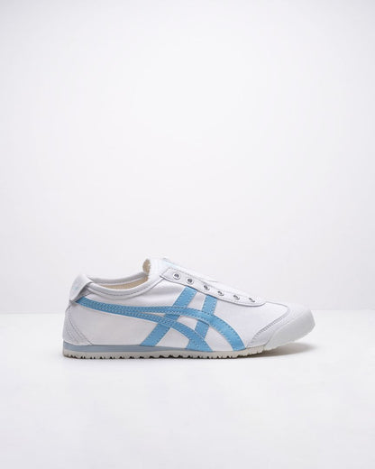 Sepatu Wanita Onitsuka Tiger Mexico 66 Slip On-White/Blue-14095