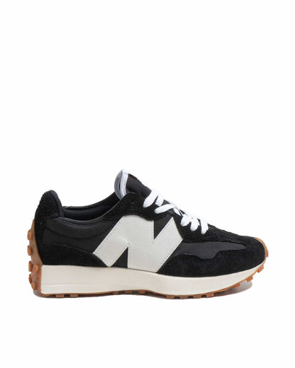 New Balance 327 Black White Gum WS327BL - 14328