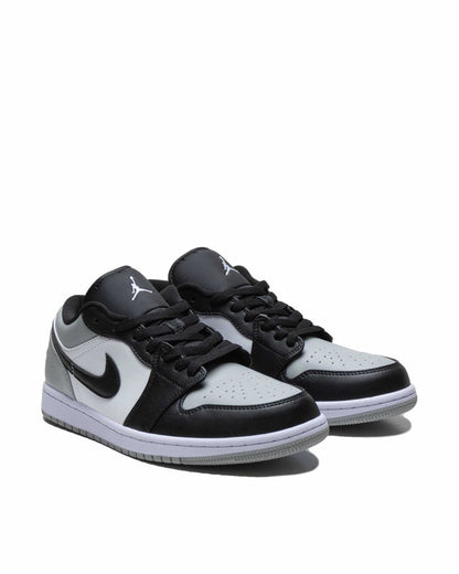 Sepatu Pria Jordan 1 Low Grey Toe (GS)-Black Light Smoke Grey-White - 13818