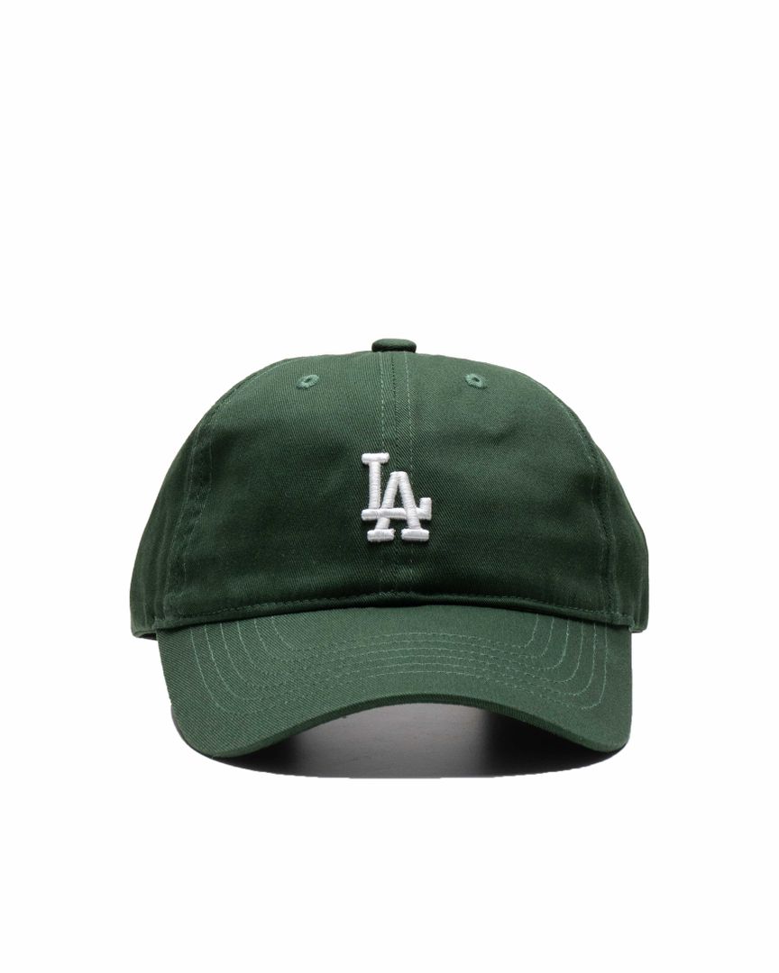 Topi MLB Los Angeles Green Small Logo White - 90006