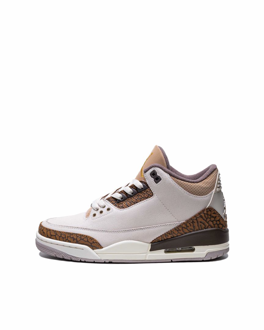 Sepatu Pria Jordan 3 Retro Light Orewood Brown/Metallic Gold Light British Tan Palomino - 14270