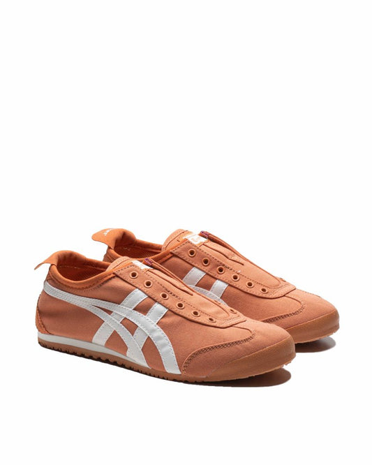 Sepatu Wanita Onitsuka Tiger Mexico 66 Slip On-Rust Orange Cream - 14232