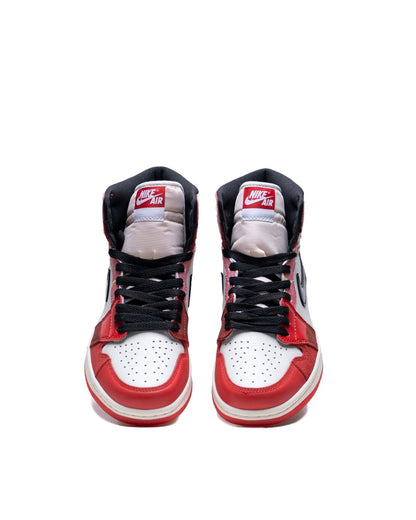 Sepatu Pria Jordan 1 Retro High OG Spider-Man Across the Spider-Verse University Red/Black/red - 14198