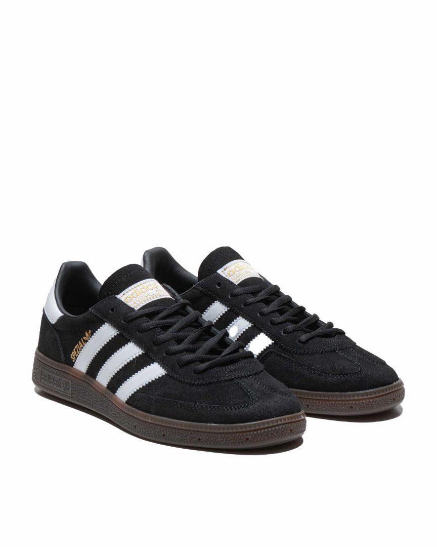 Sepatu Pria Adidas Handball Spezial Black Gum-Core Black Cloud White Gum  - 14238