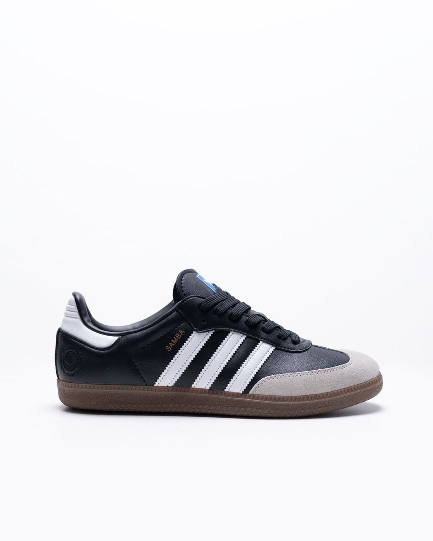 Sepatu Pria Adidas Samba vegan Black Gum-Cloud White/Core Black/Gum 14125