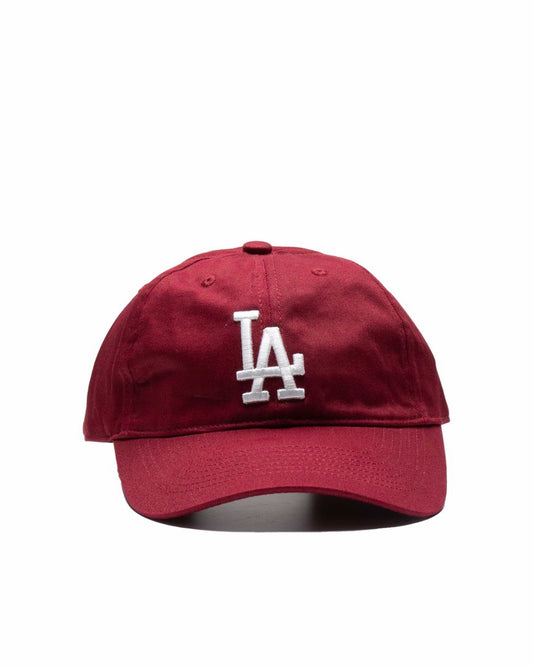 Topi MLB Los Angeles Maroon Big Logo White - 90008